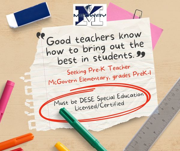 Pre-K Elem School teacher at McGovern