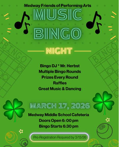 Medway Friends of the Performing Arts - Musical Bingo