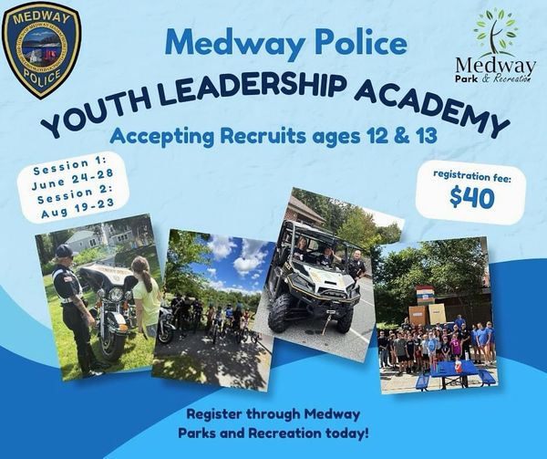 Medway Police  Department - Youth Leadership Academy