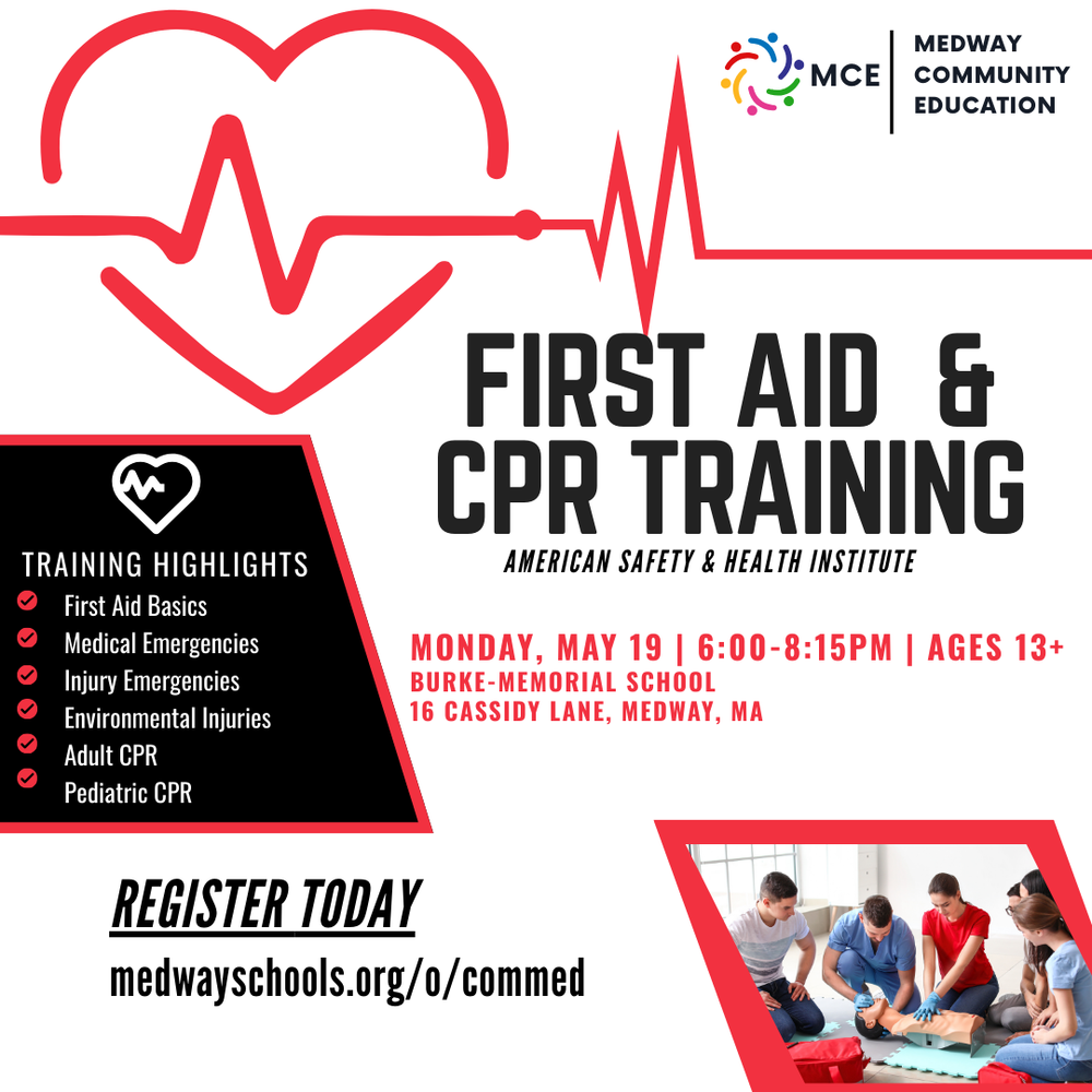 Medway Community Education - First Aid & CPR Training