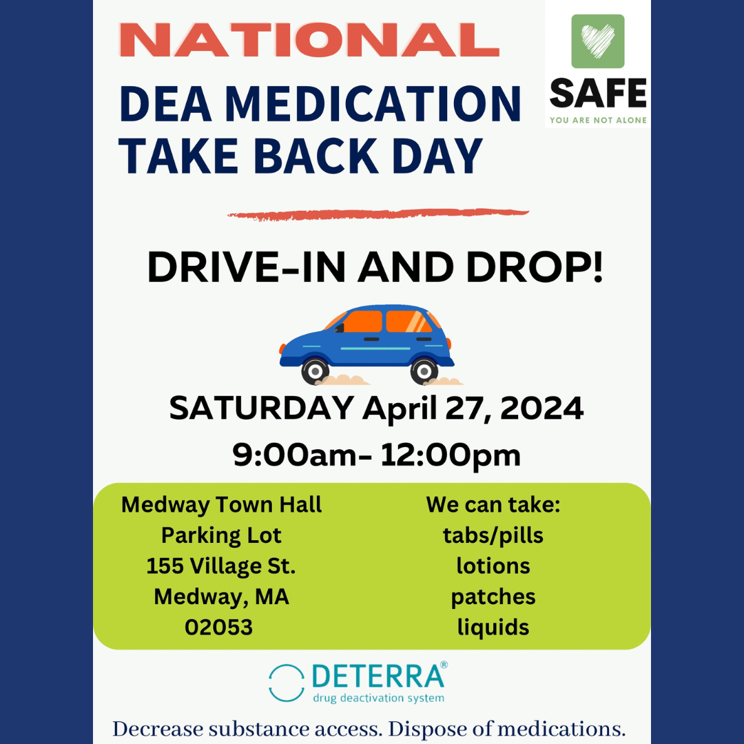National DEA Medication Take Back Day