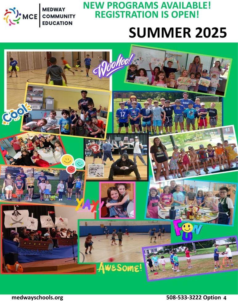 New Summer Registration Brochure