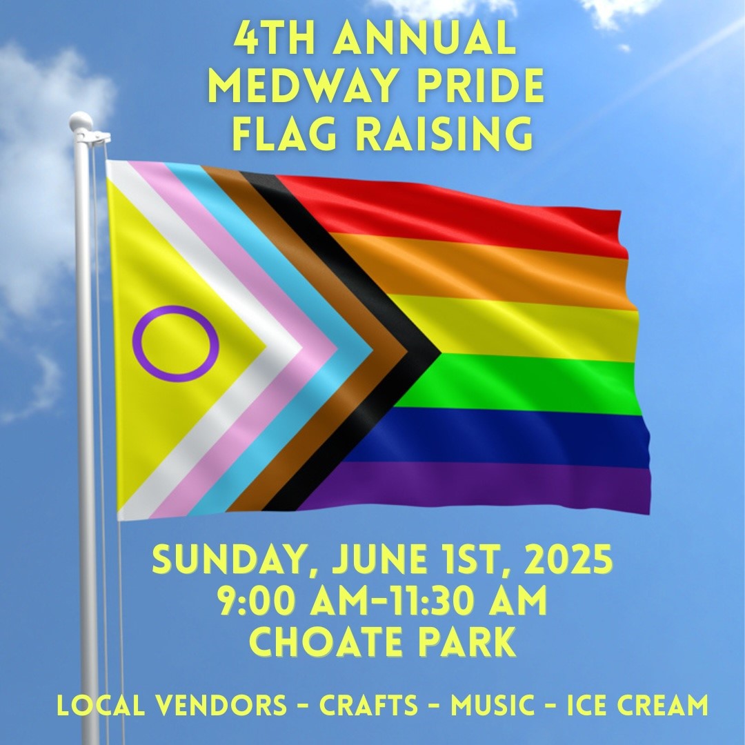 4th Annual Medway Pride Flag Raising