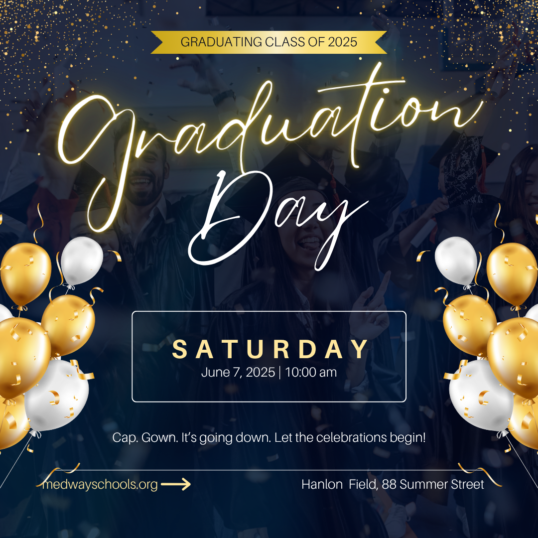 Graduation is Saturday, June 7, 2025