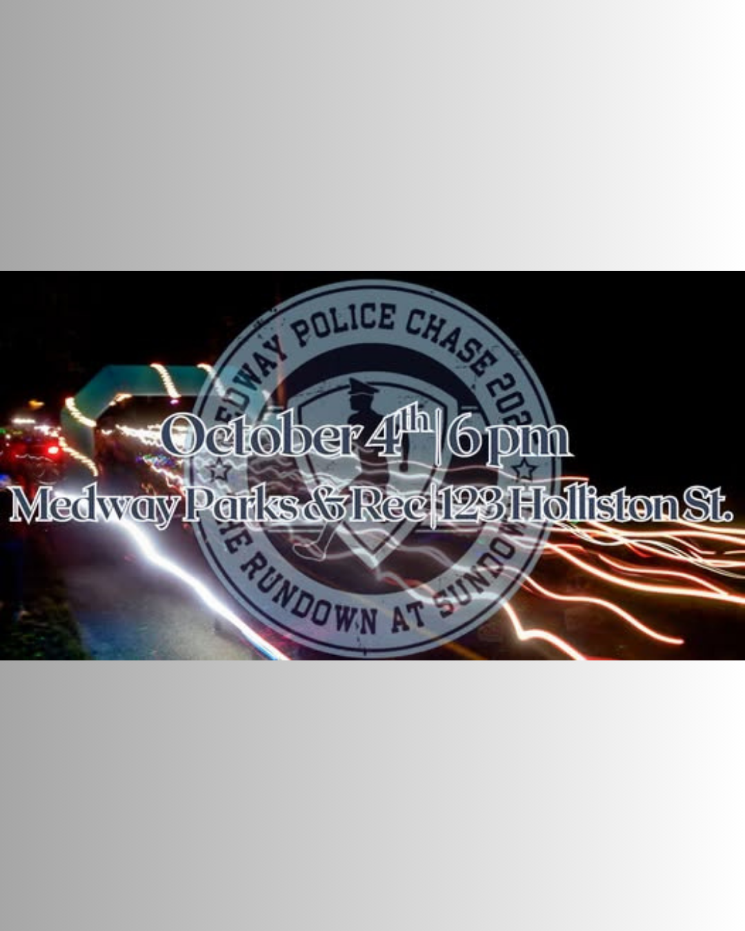 Medway Police Department - Police Chase 5K