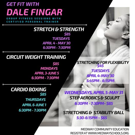 Medway Community Education - Get Fit Classes with Dale Fingar
