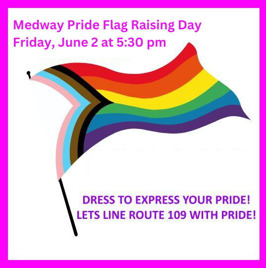 Medway Pride Day Flag Raising - June 2, 2023