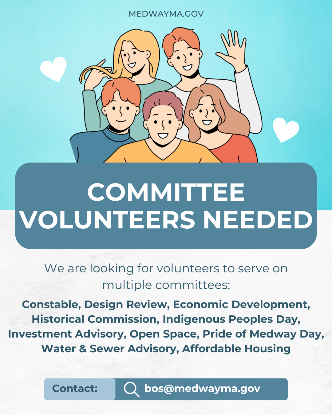 Committee Volunteers Needed