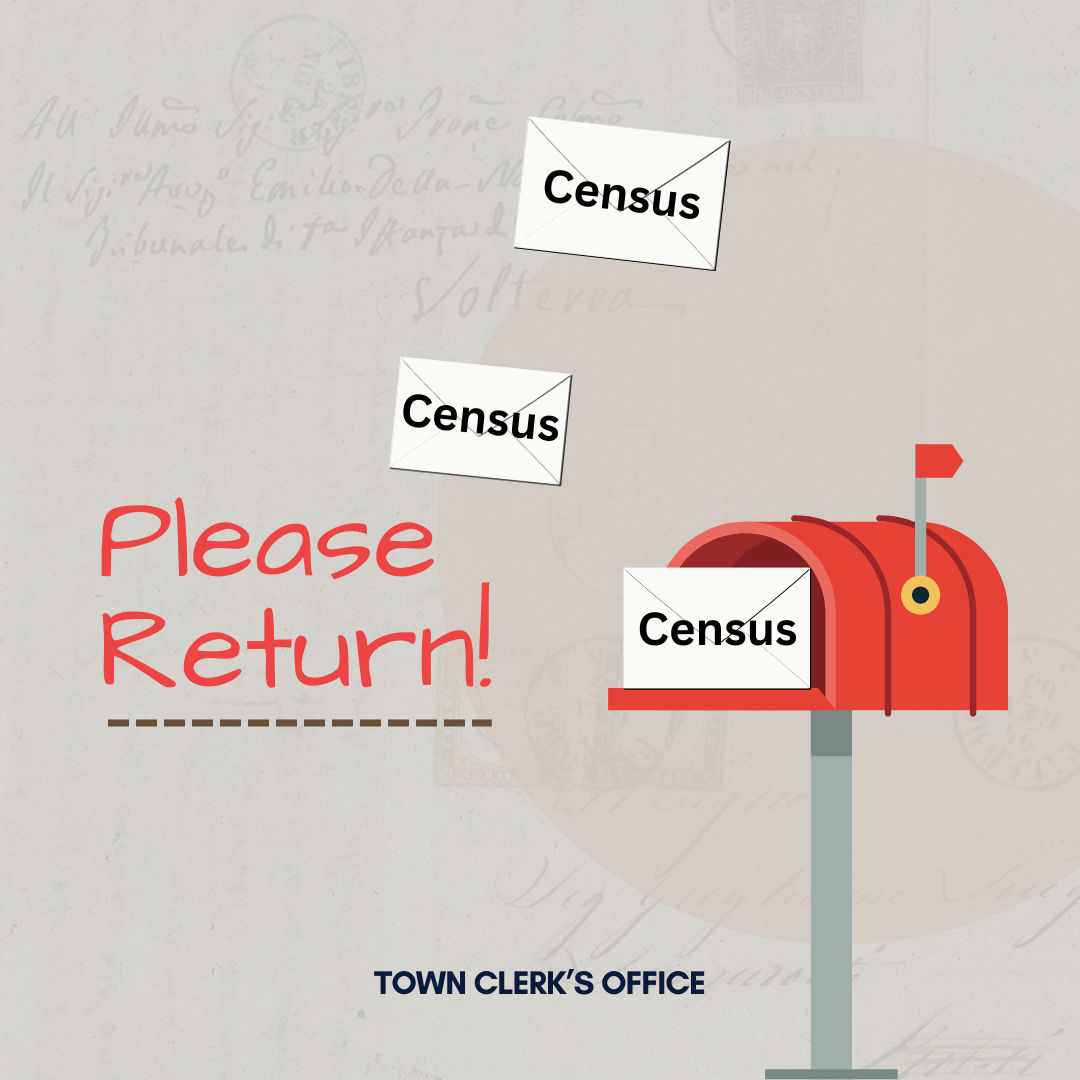 Reminder to return your census.