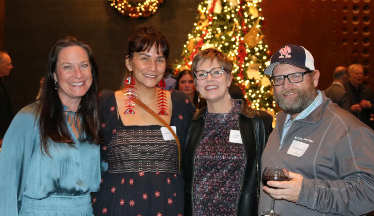 SVC staff at the Holiday party