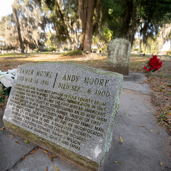 Evergreen Cemetery headstone