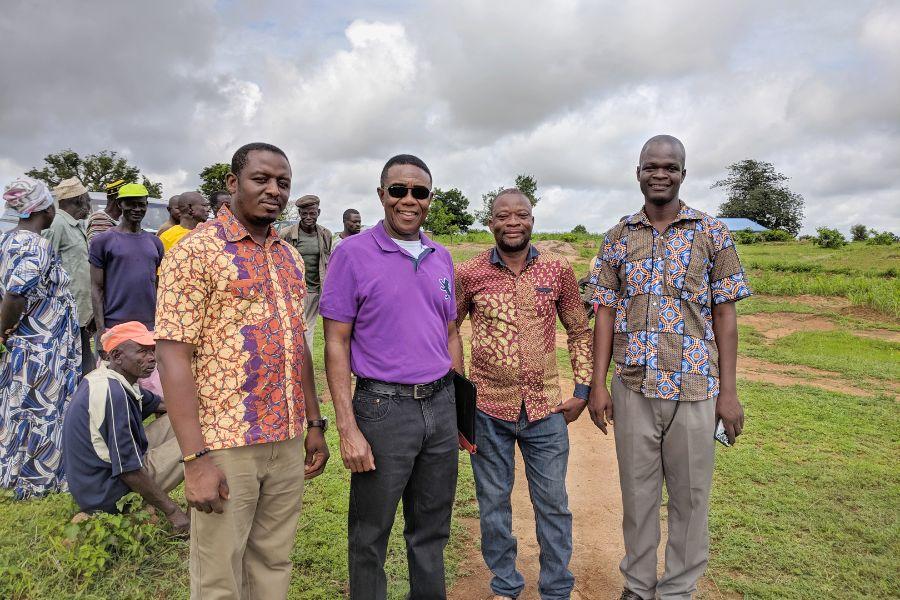 Ghana - Professor Yeboah works with limited-resource farmers all over the world