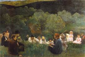 Jesus preaches the beatitudes