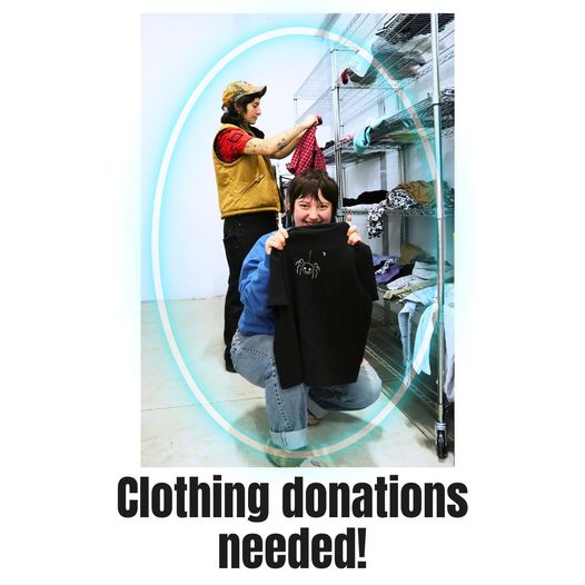 Clothing donations