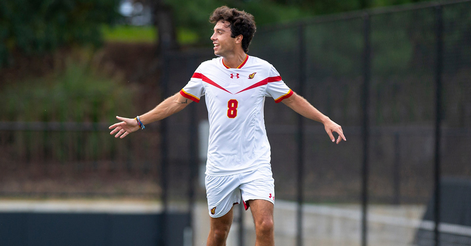Ignacio Lopez playing soccer
