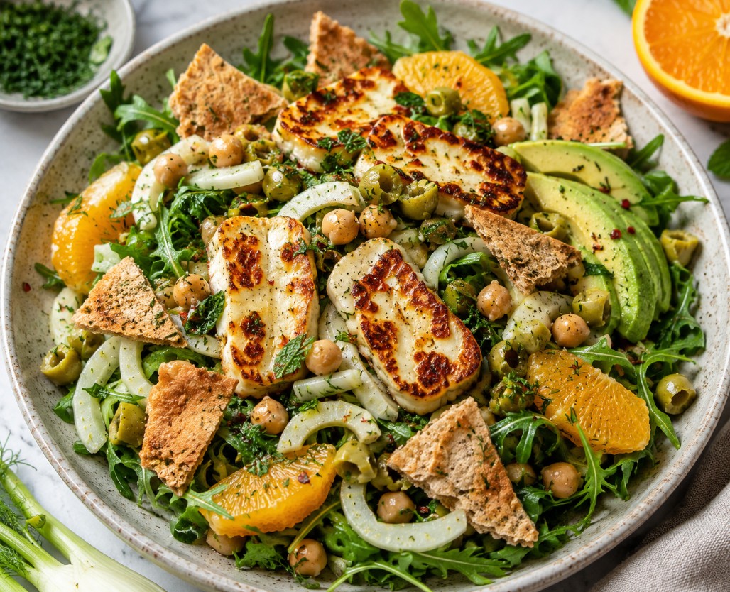 Halloumi Salad