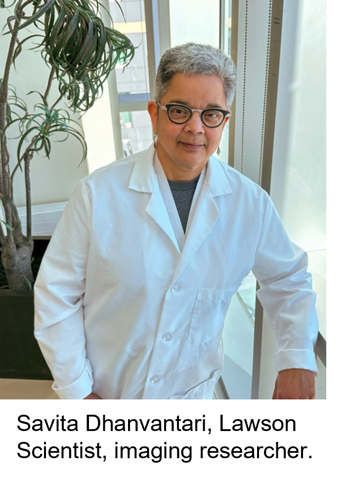 Savita Dhanvantari, Lawson Scientist and imaging researcher.