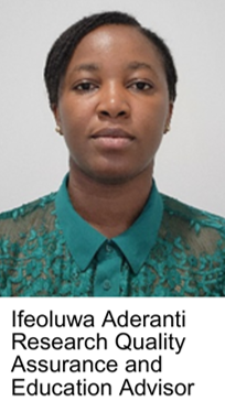 Ifeoluwa Aderanti Research Quality Assurance and Education Advisor