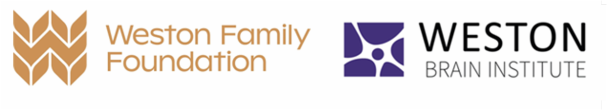 Western Family Foundation and Weston Brain Institute logos.