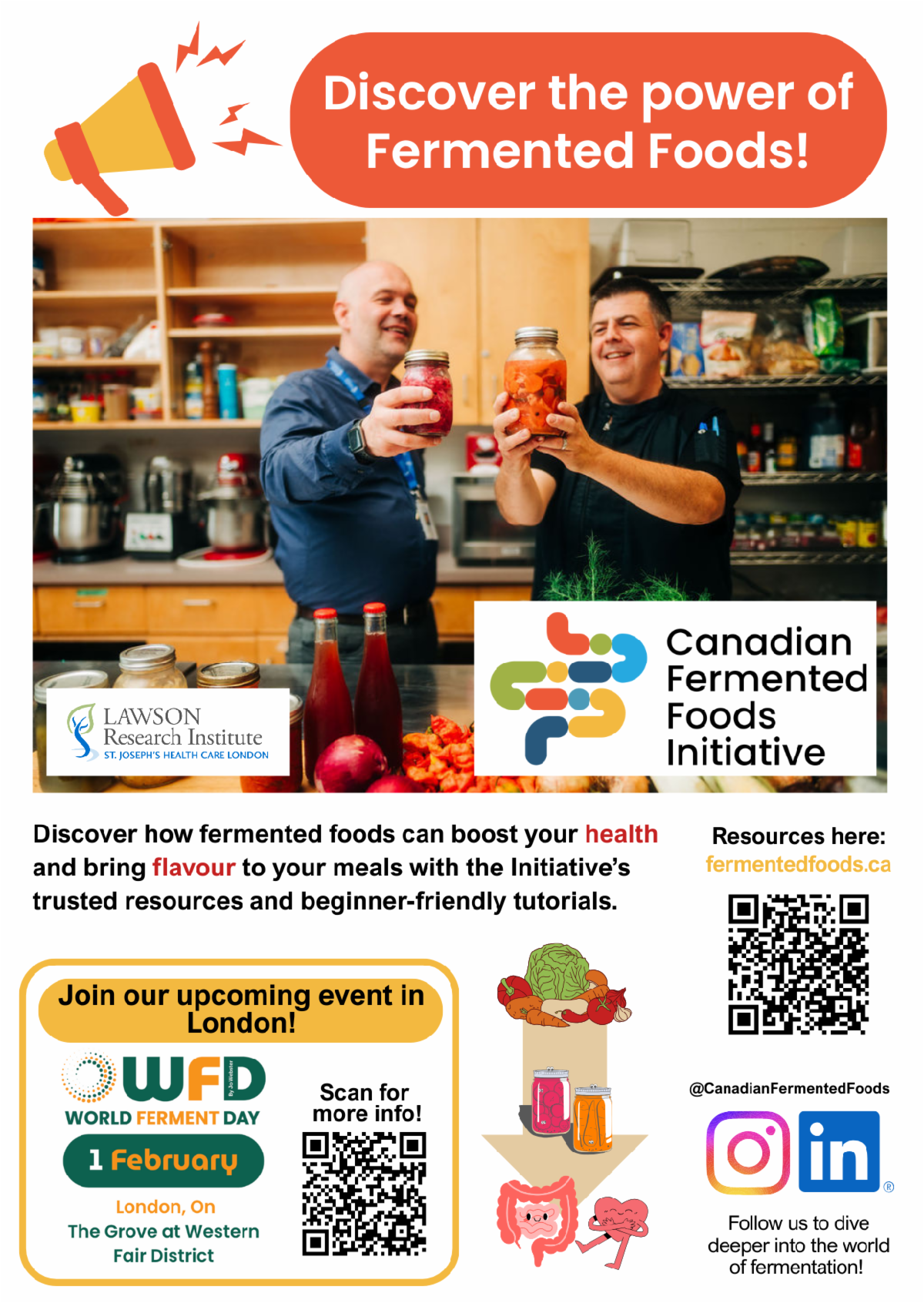 World Ferment Day - 1 February, The Grove at Western Fair District, London, Ontario.