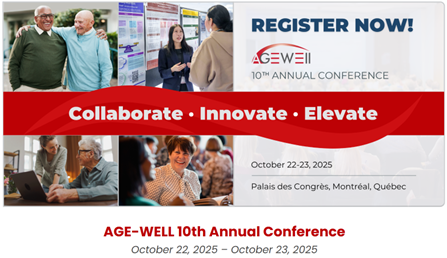 Age Well 10th Annual Conference registration banner