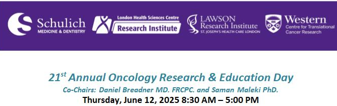 21st Annual Oncology Research and Education Day banner