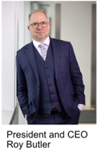 President and CEO Roy Butler