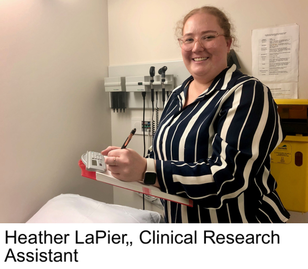 Heather LaPier Clinical Research Assistant