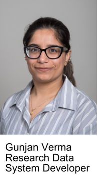 Gunjan Verma Research Data Systems Developer
