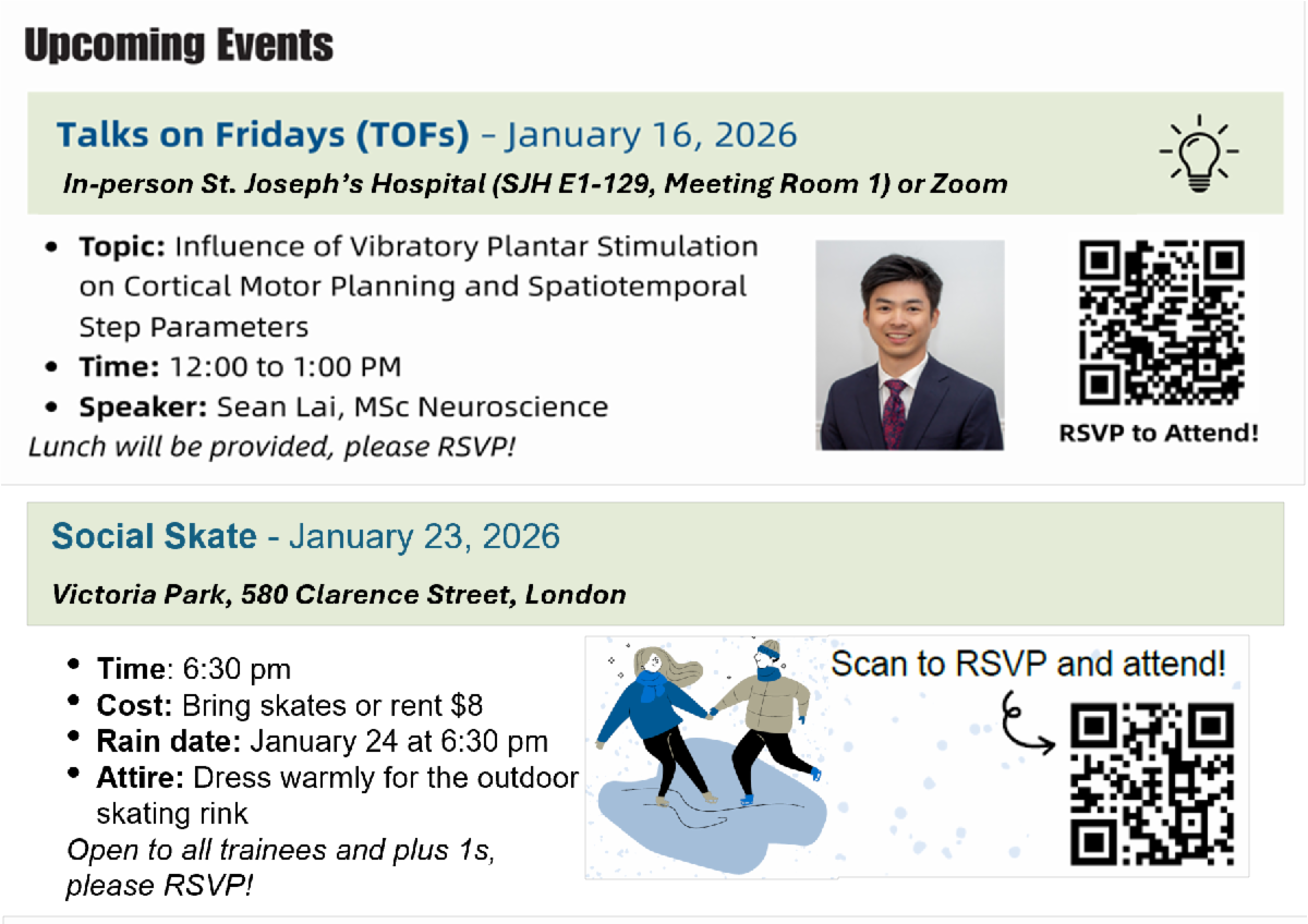 Lawson Association of Fellows and Students (LAFS) January 2026 activities.