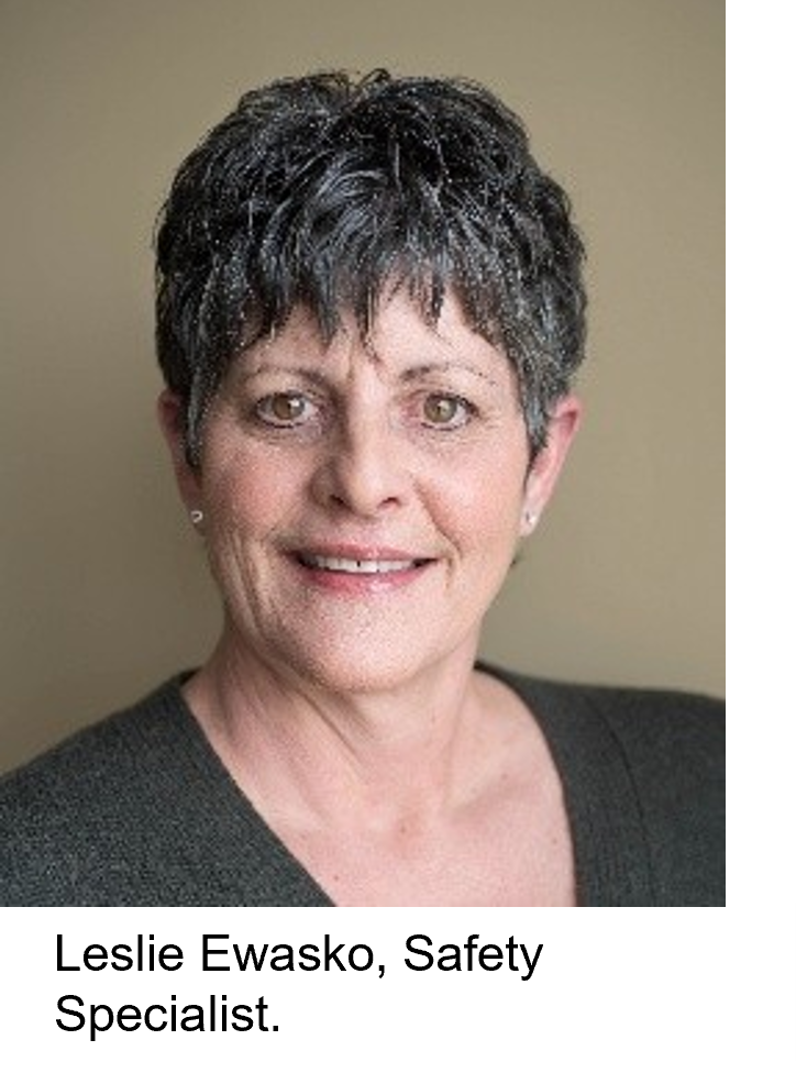 Leslie Ewasko, Safety Specialist.