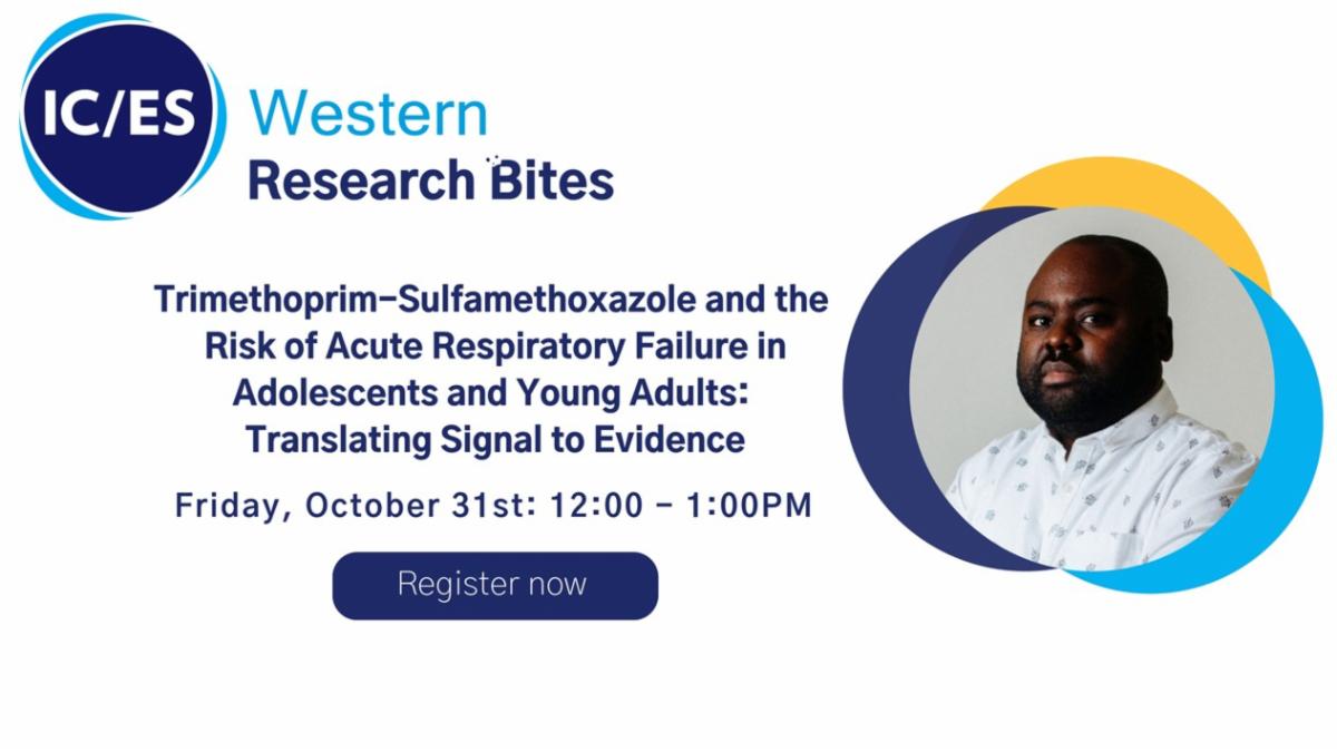 ICES Western Research Bites Friday October 31st