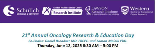 21st Annual Oncology Research and Education Day banner