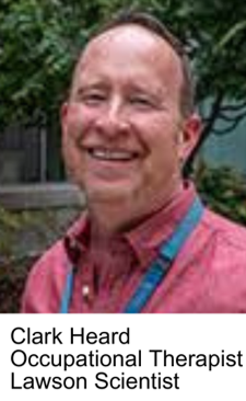 Clark Heard, Occupational Therapist and Lawson Scientist