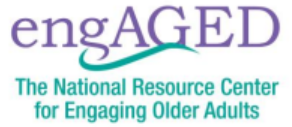 Logo for engAGED: The National Resource Center for Engaging Older Adults