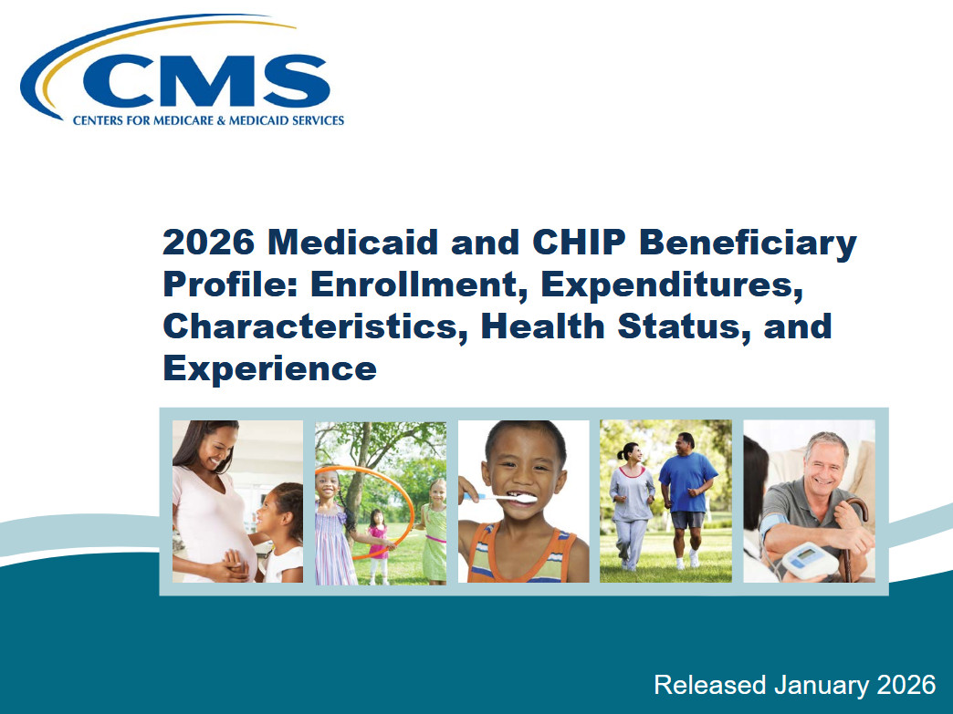 Cover page of the profile, with photos of smiling people engaging in healthy behaviors