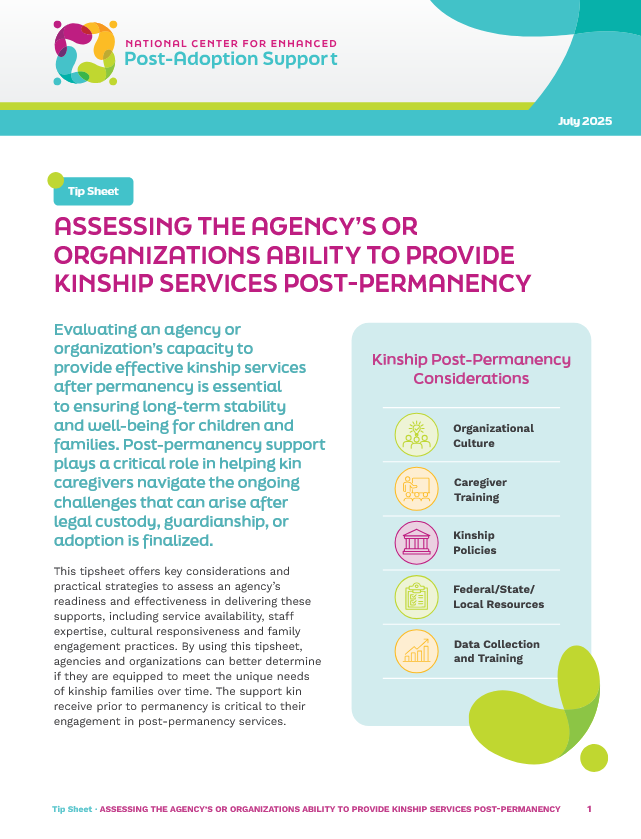 First page of the tip sheet