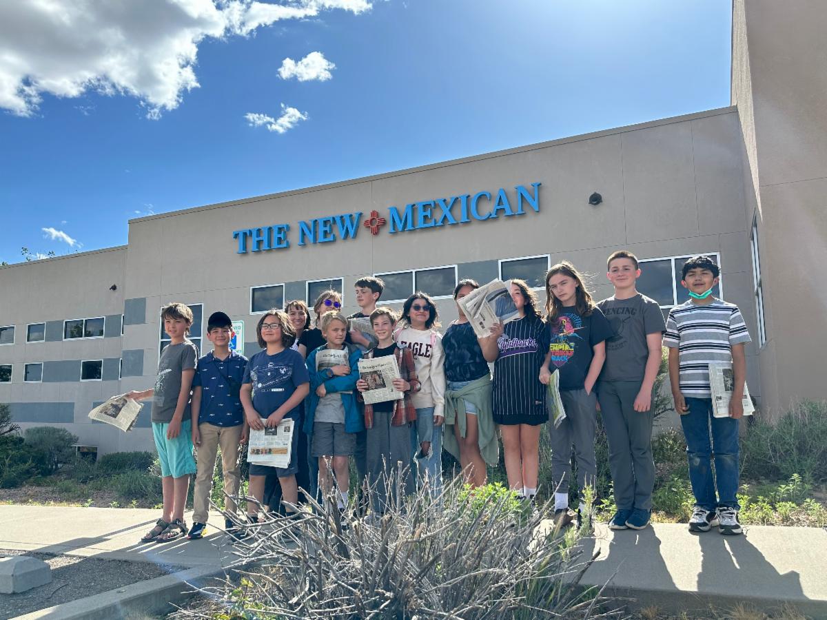 Newspaper Club at the Santa Fe New Mexican Printing Facility