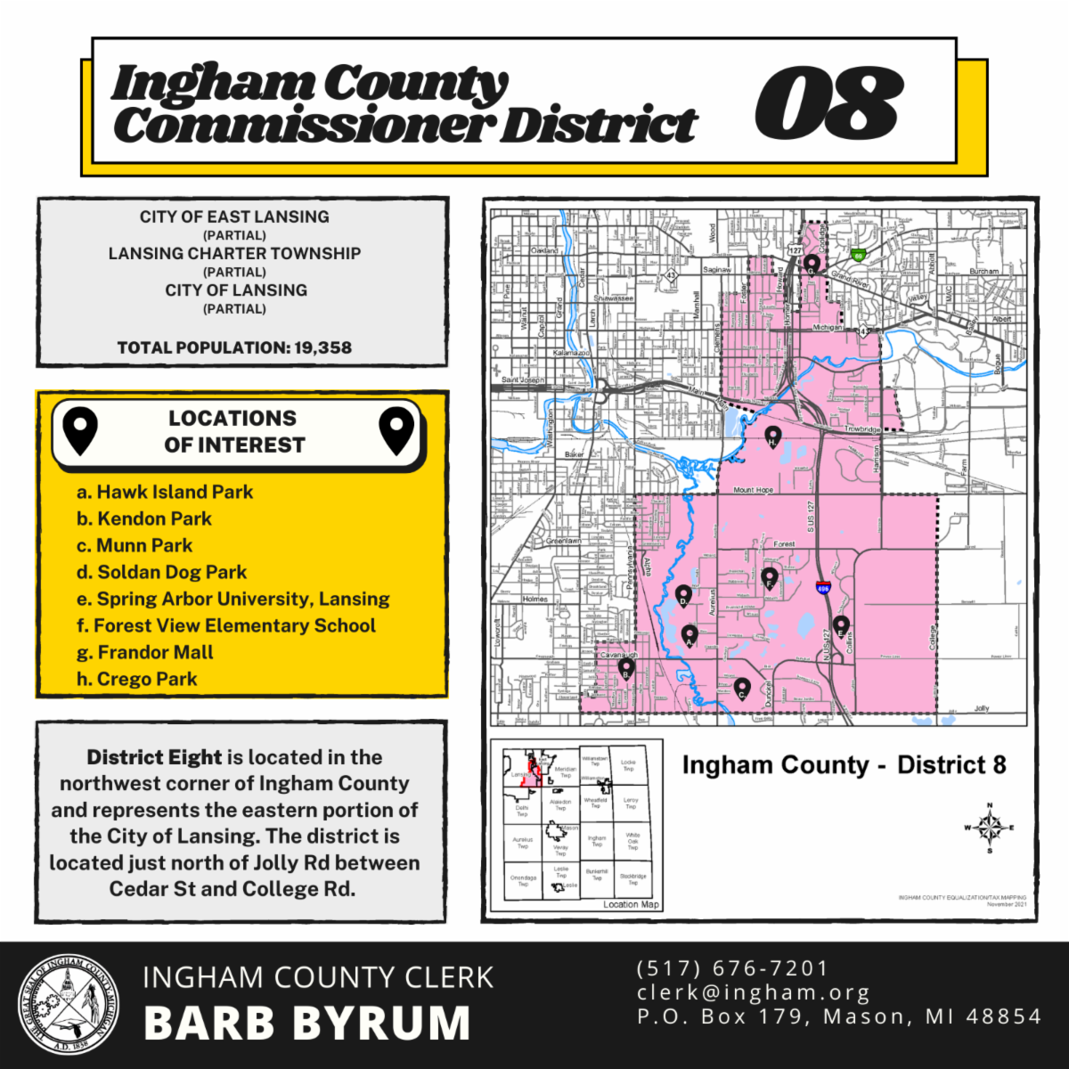 Get To Know Your New County Commission Districts