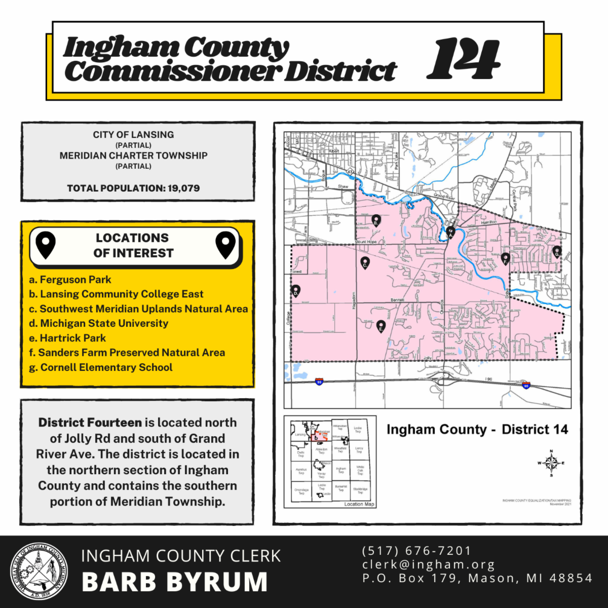 Get To Know Your New County Commission Districts