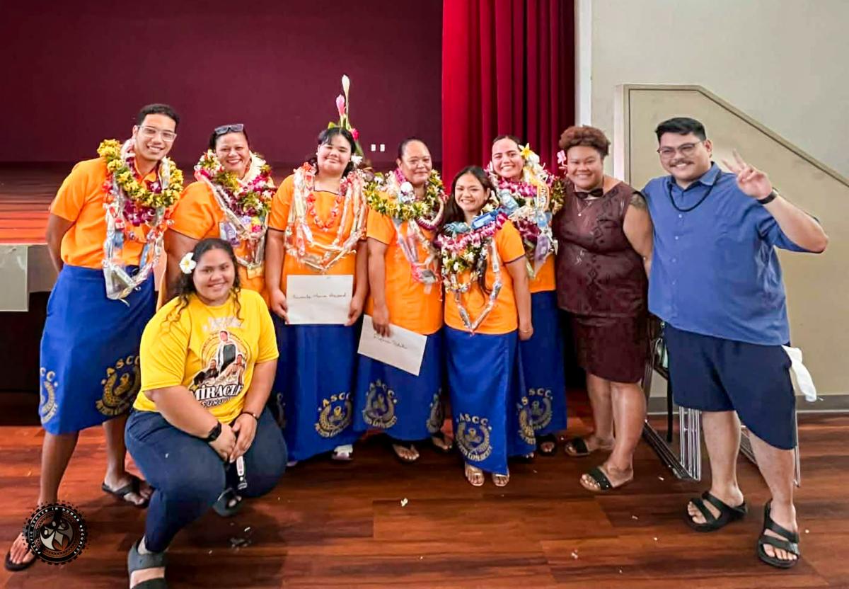 Eight iEM students who are PTK inductees
