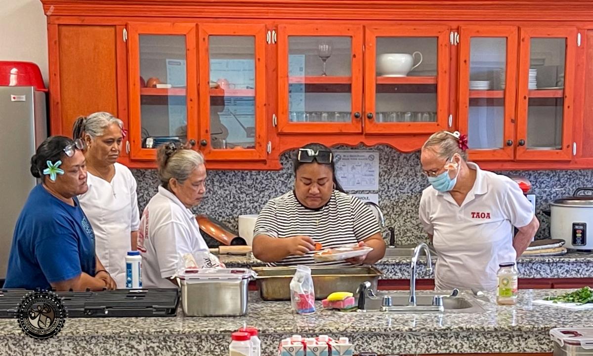 Cooking with EFNEP & TAOA participants