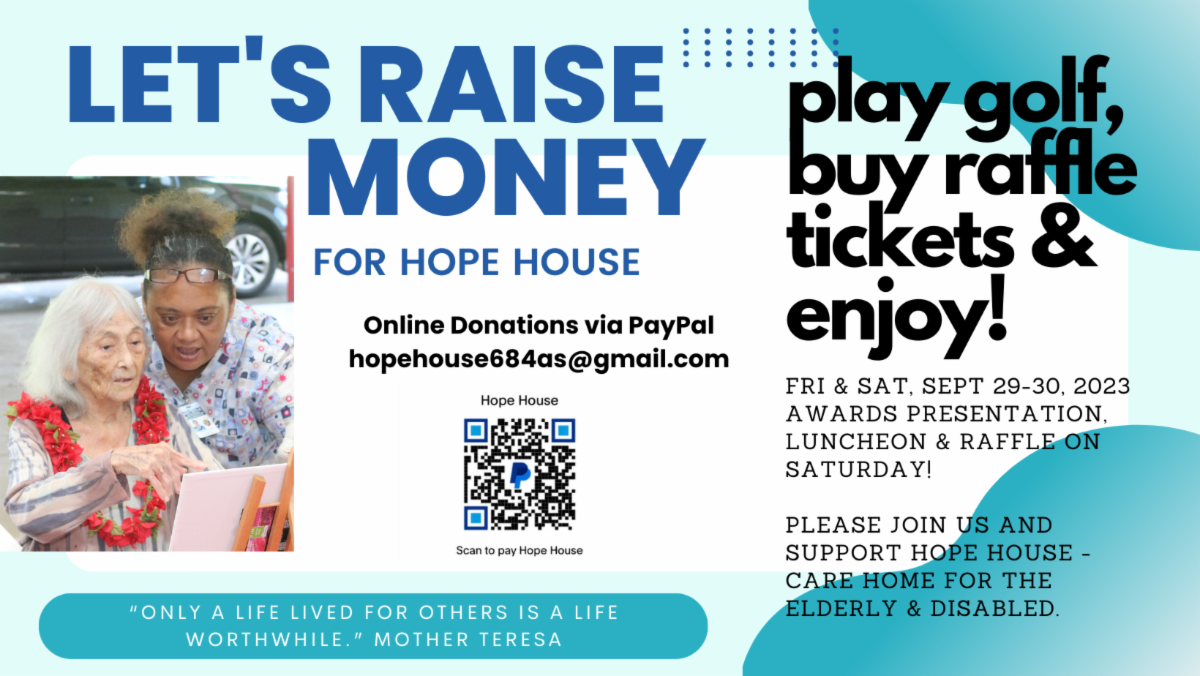 Hope House fundraiser graphics