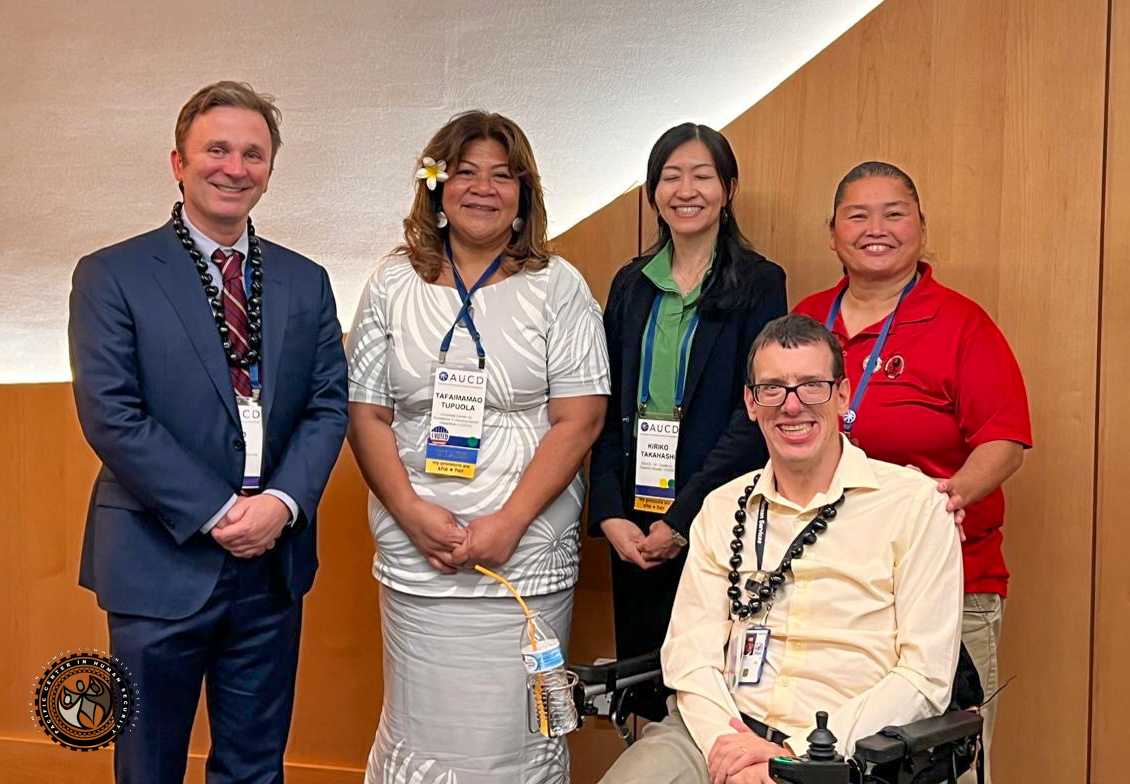 Group photo with attendees of the AUCD Conference 2024