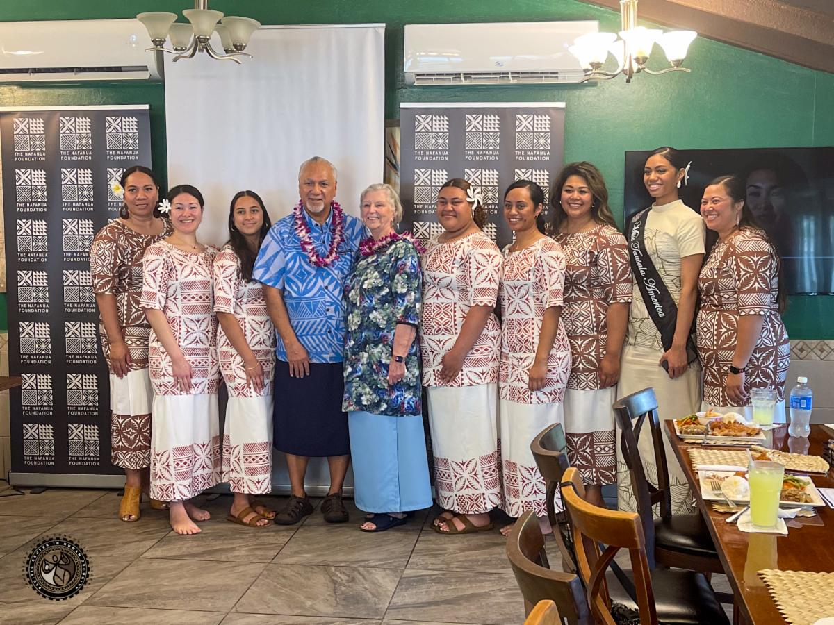 Nafanua Foundation with Governor Pula 