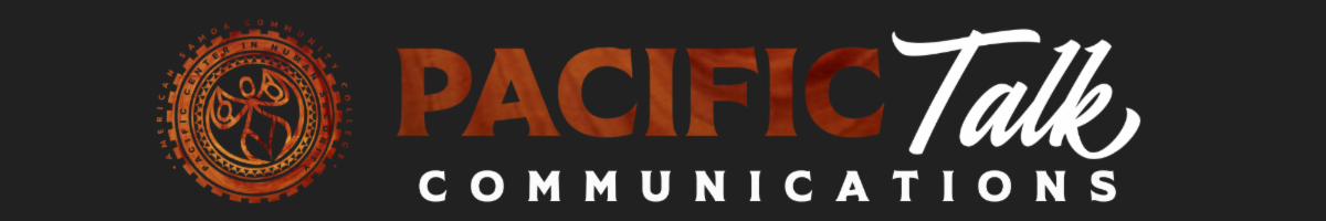 Pacific Talk: Communications graphic text only. 