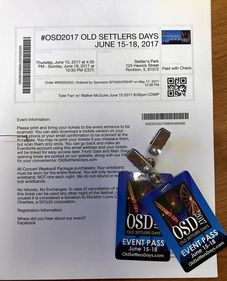 Want To Win Tickets To Osd June 8 2017 Don't keep it to yourself! constant contact
