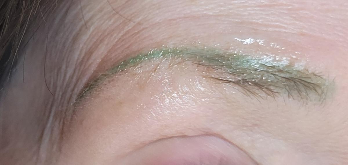 Why did my eyebrows change color?