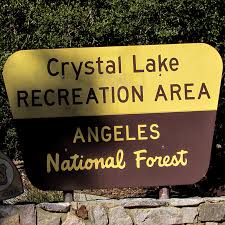 Crystal Lake Recreation Area Sign