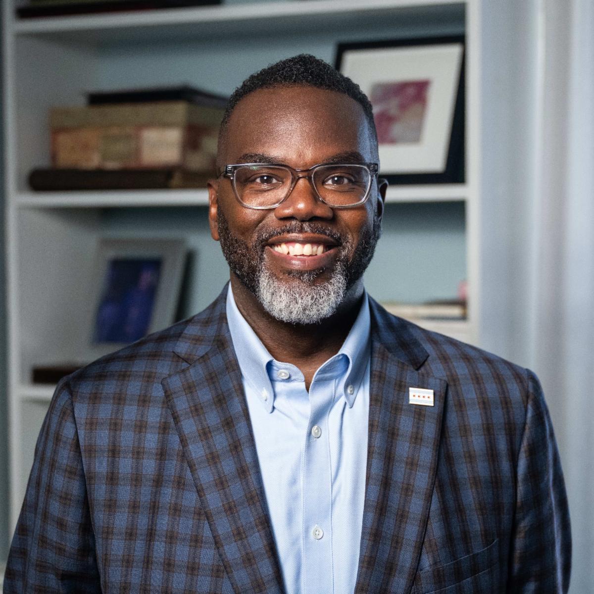Headshot photo of Brandon Johnson